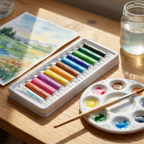 Brushly Watercolor Paint Kit